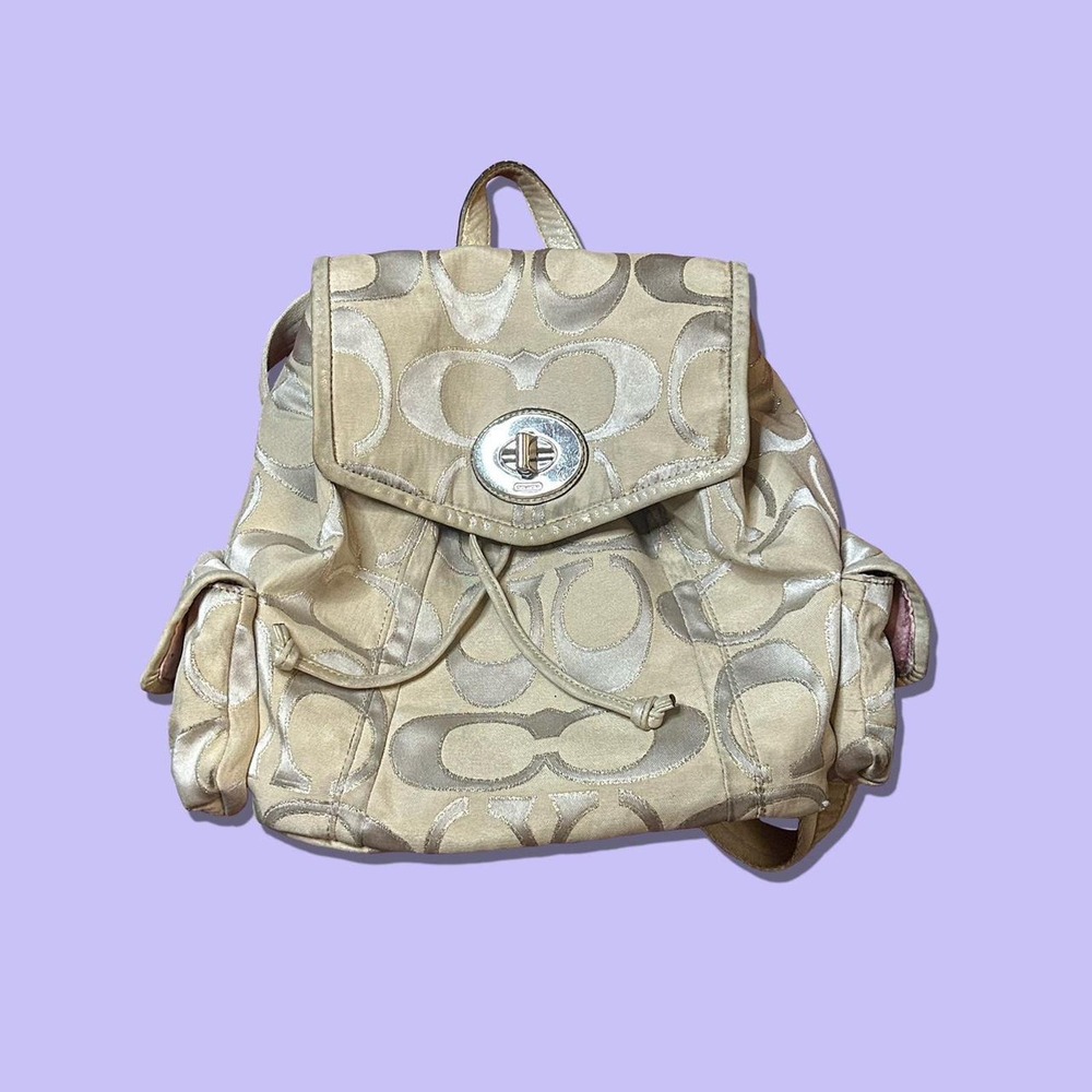 Vintage y2k coach backpack